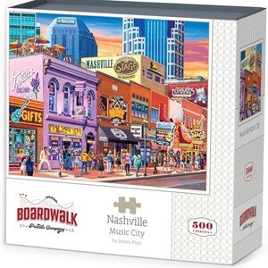 Nashville Music City Puzzle - 500 Pieces